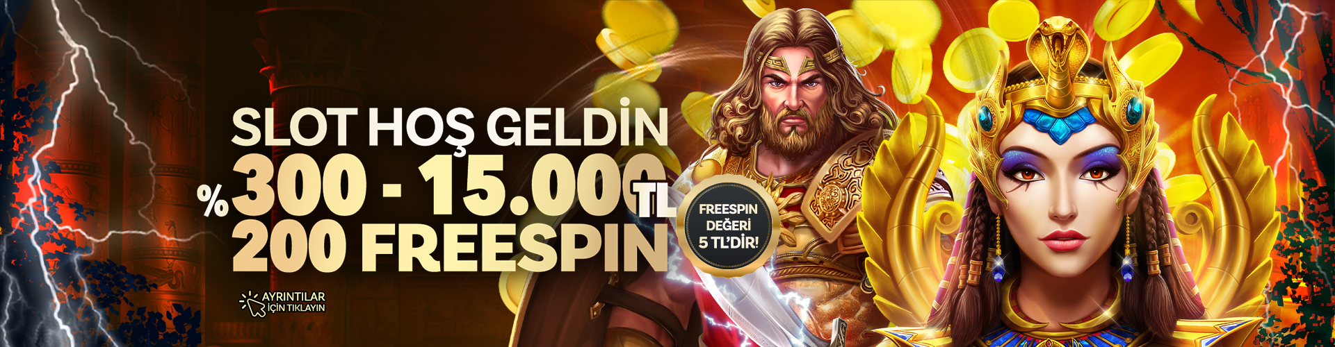 %300 Slot hoş geldin
